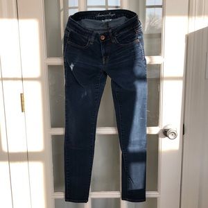 American Eagle jeggings size 6 super stretch